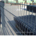 double wire mesh fence / flat